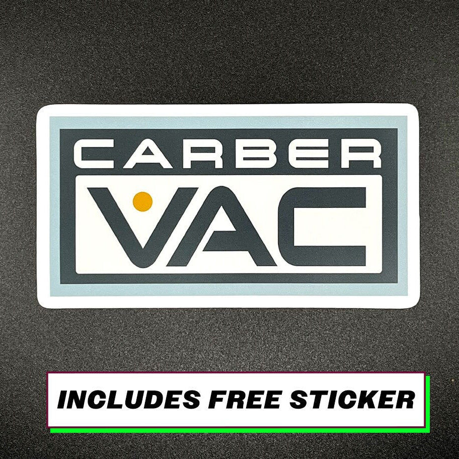 Carber Vac Logo Sticker