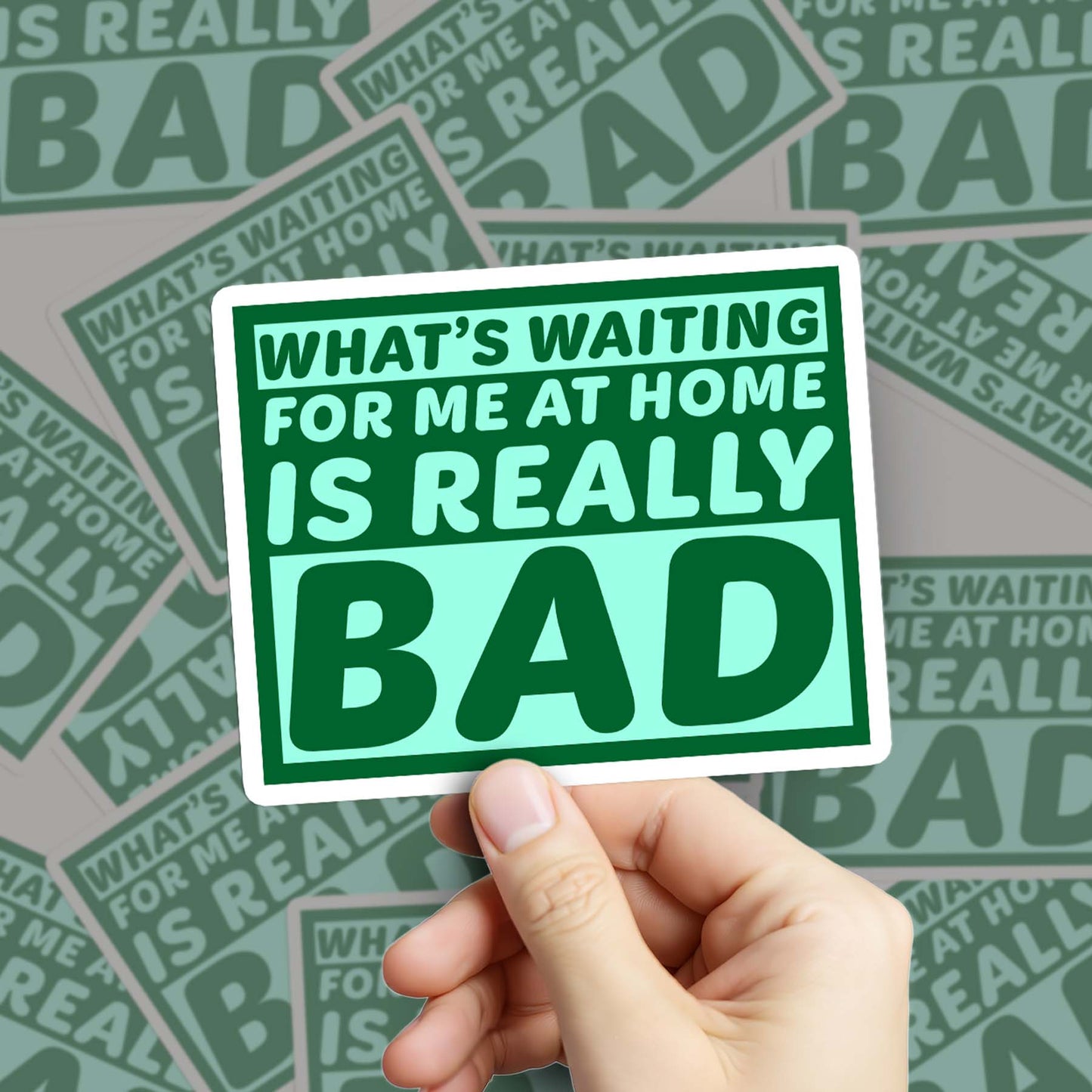 What's Waiting... Is Really Bad Sticker