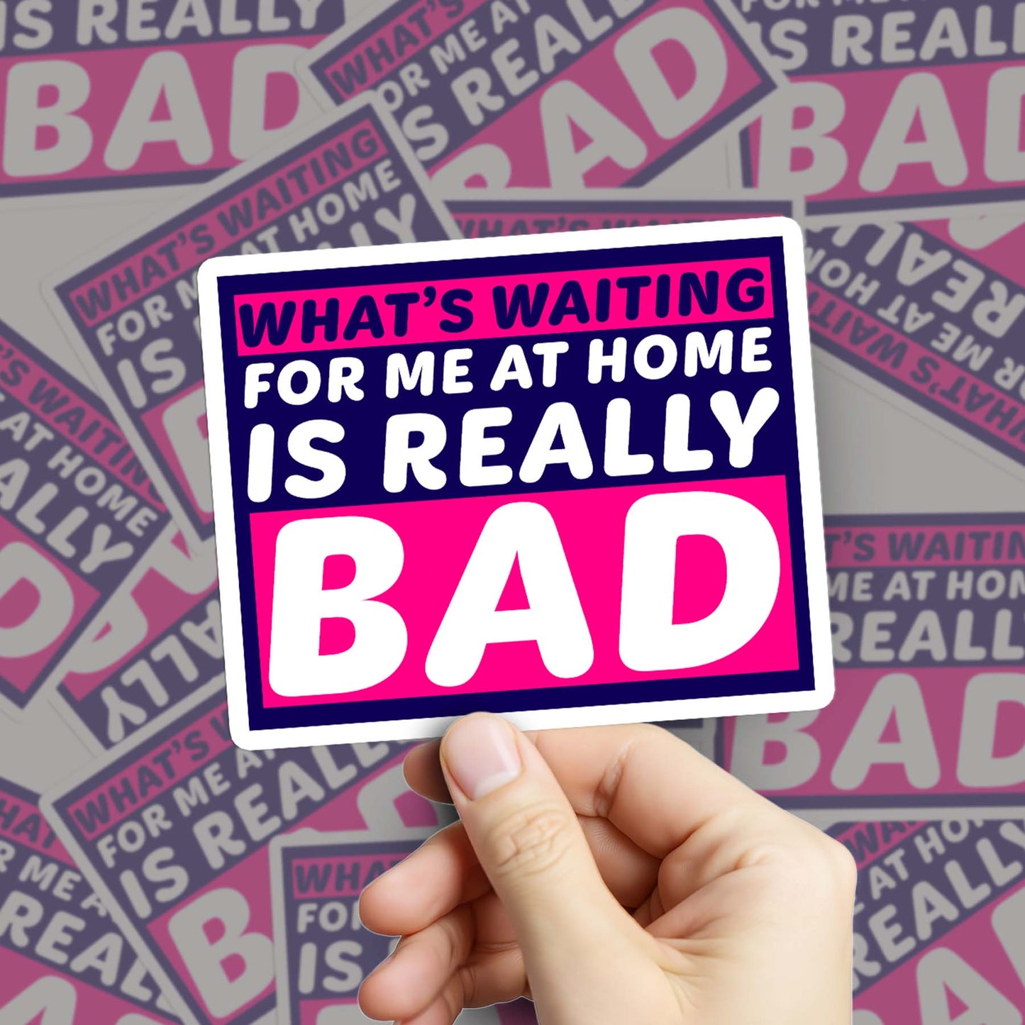 What's Waiting... Is Really Bad Sticker