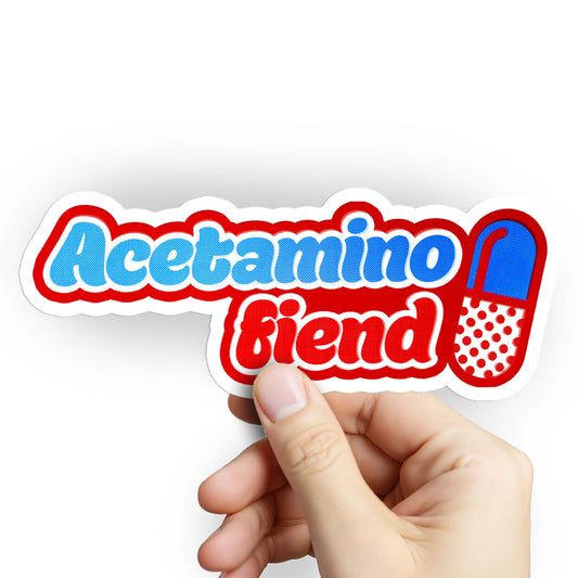 Acetaminofiend Sticker